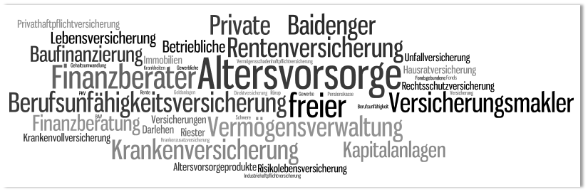 Produktsparten freier Finanzberater in Karlsruhe